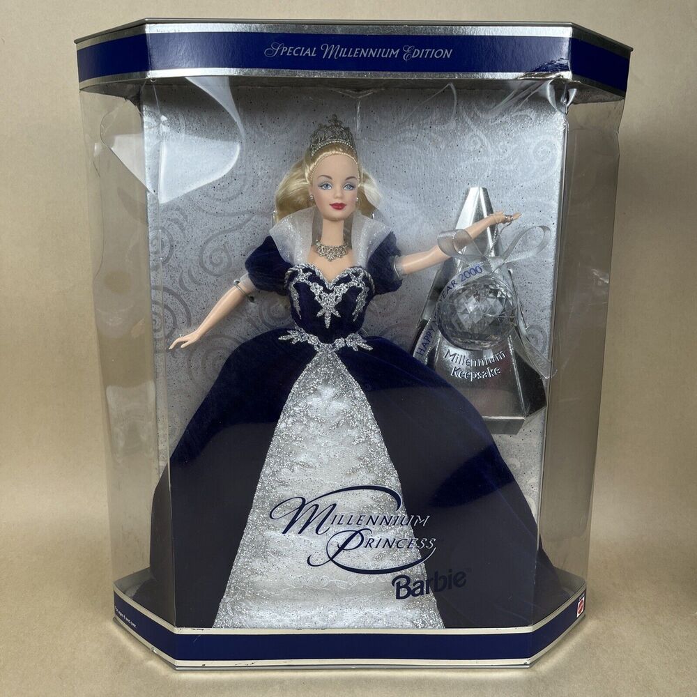 2000 Y2K Mattel Barbie Millennium Princess Fashion Doll 24154 Special Edition